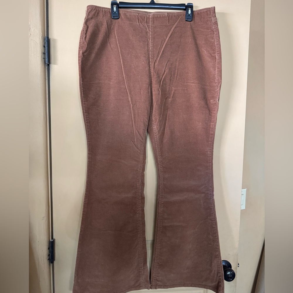 Rust No Boundaries Corduroy Flares, 19
